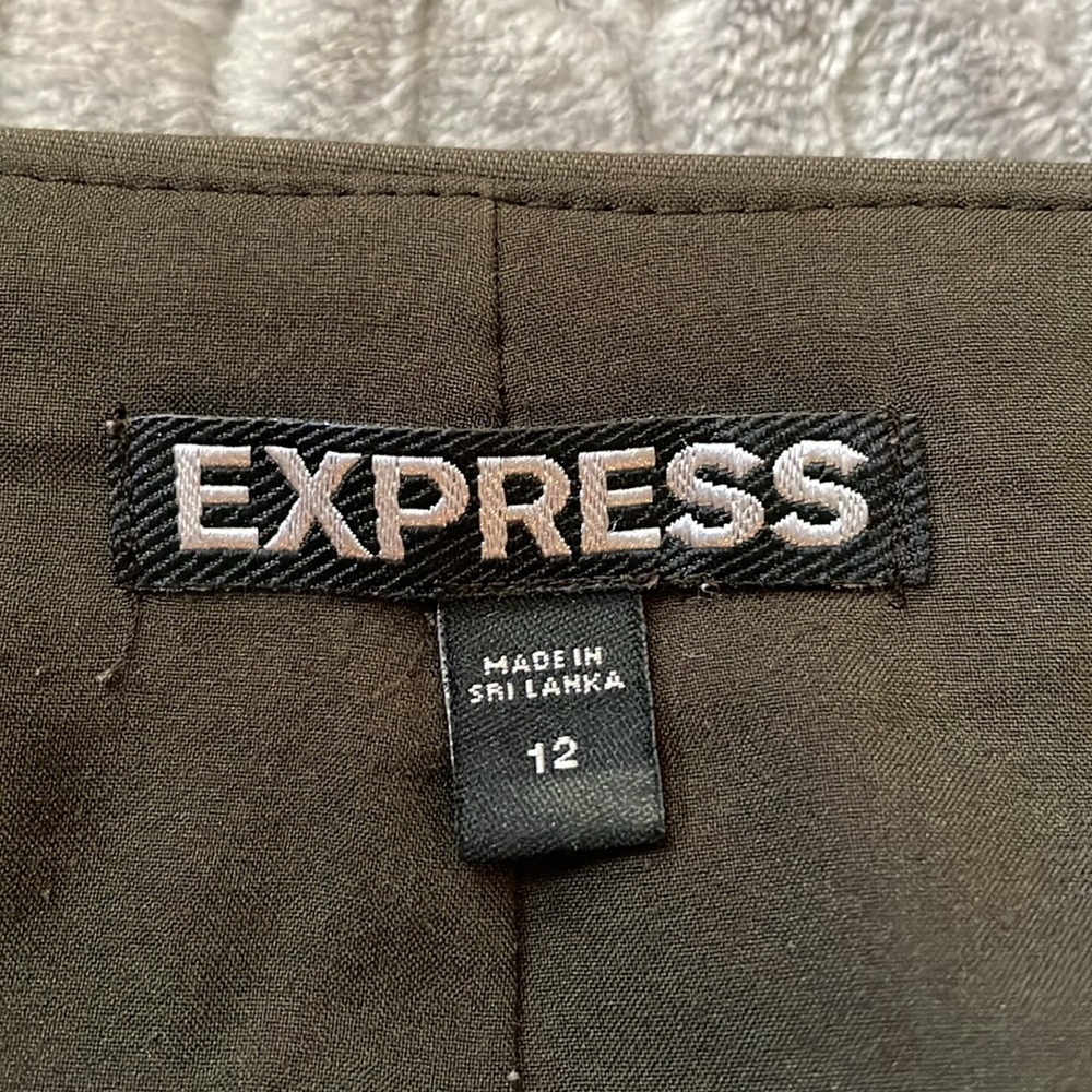 Express Pencil Skirt. Size 12. Full Length Side zipper. - Picture 2 of 9